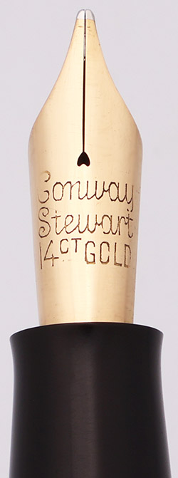 Conway Stewart 770 Fountain Pen (1930s) - BHR w/Gold Trim, Lever